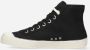 Novesta Zwarte Hi-Top Baseball Boot Black Unisex - Thumbnail 4