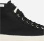 Novesta Zwarte Hi-Top Baseball Boot Black Unisex - Thumbnail 8