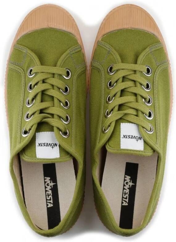 Novesta Star Master Transparent Sneakers Green Heren