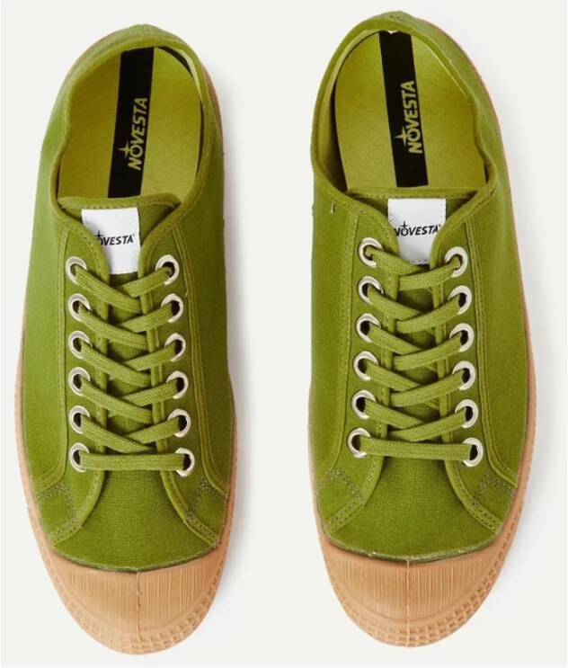 Novesta Star Master Transparent Sneakers Green Heren