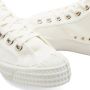 Novesta Witte Hi-Top Baseball Boot Sneaker White Heren - Thumbnail 3