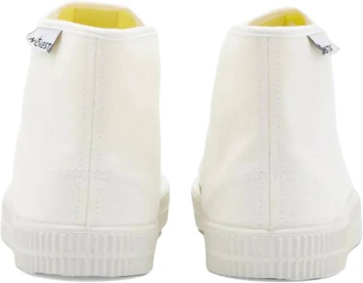 Novesta Witte Hi-Top Baseball Boot Sneaker White Heren