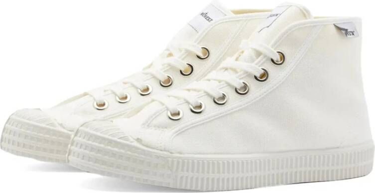 Novesta Witte Hi-Top Baseball Boot Sneaker White Heren