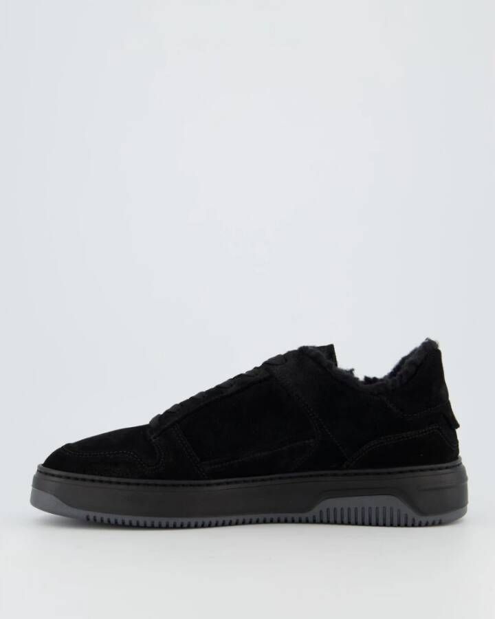 Nubikk Basket Court Fur Sneakers Black Heren