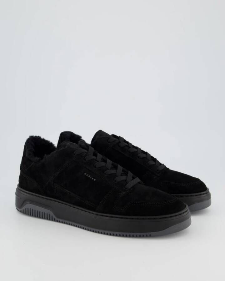 Nubikk Basket Court Fur Sneakers Black Heren