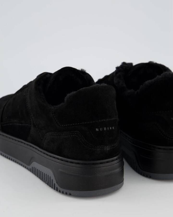 Nubikk Basket Court Fur Sneakers Black Heren