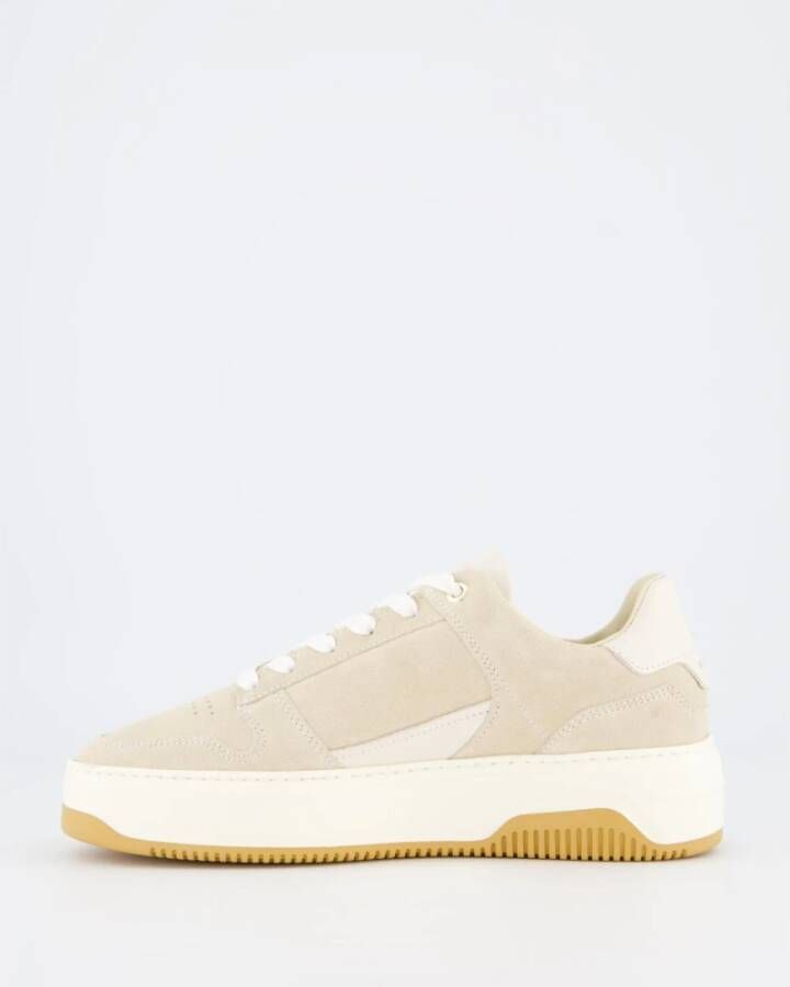 Nubikk Basket Court Sneakers voor dames Beige Dames