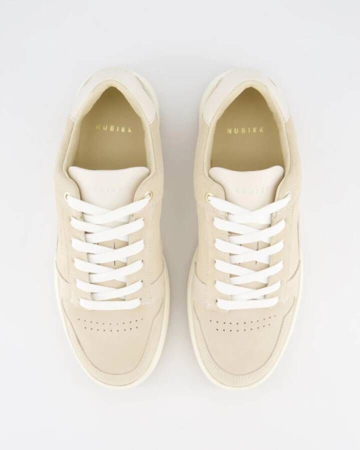 Nubikk Basket Court Sneakers voor dames Beige Dames