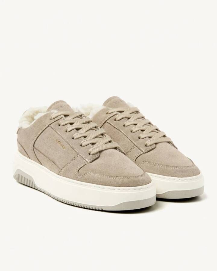 Nubikk Basket Teddy Sneakers voor vrouwen Beige Dames