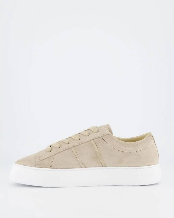 Nubikk Beige Sneaker Jagger Morris Stijl Beige Heren