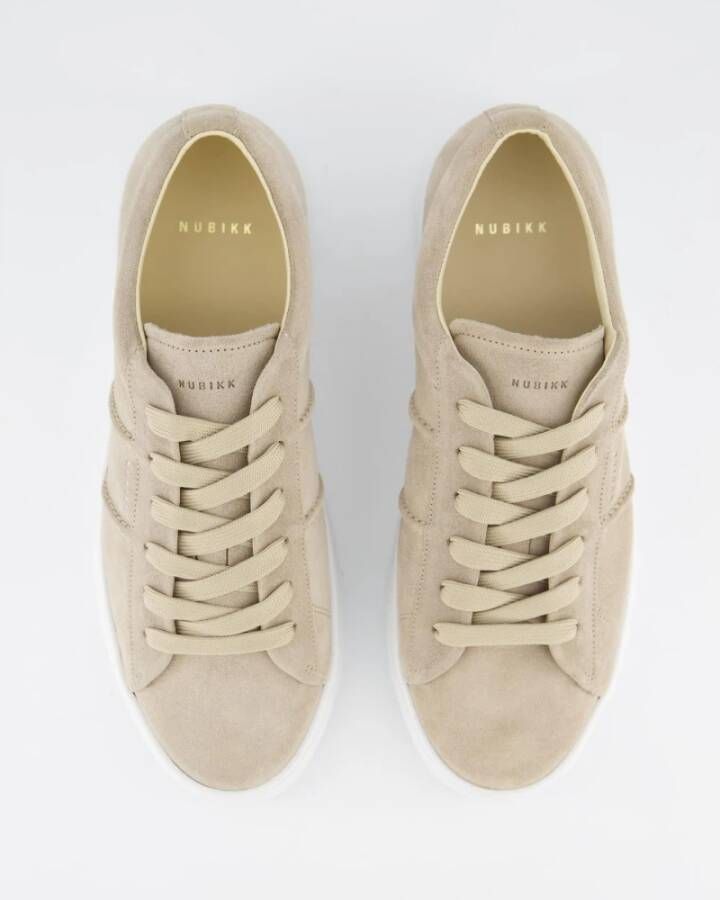 Nubikk Beige Sneaker Jagger Morris Stijl Beige Heren