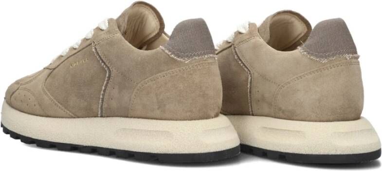 Nubikk Beige Suède Chunky Sole Sneakers Beige Dames