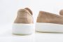 Nubikk Beige Suède Loafers met Witte Zool Beige Heren - Thumbnail 4