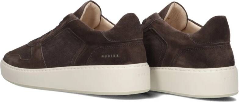 Nubikk Bruine Suède Lage Sneakers Brown Heren