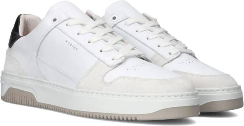 Nubikk Casual witte lage sneakers White Heren