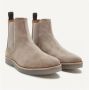 Nubikk Chelsea Boot Suede II Taupe Sand Beige Heren - Thumbnail 2