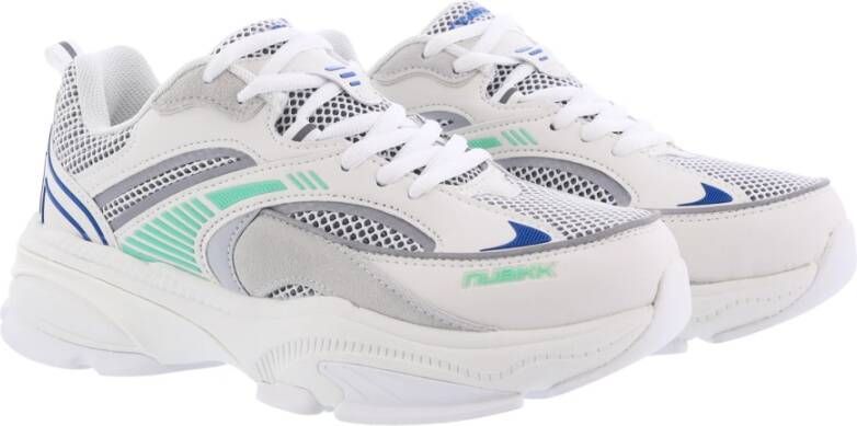 Nubikk Comet Runner Sneaker Wit Multicolor Dames