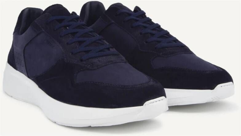 Nubikk Golf Navy Blauwe Sneakers Blue Heren