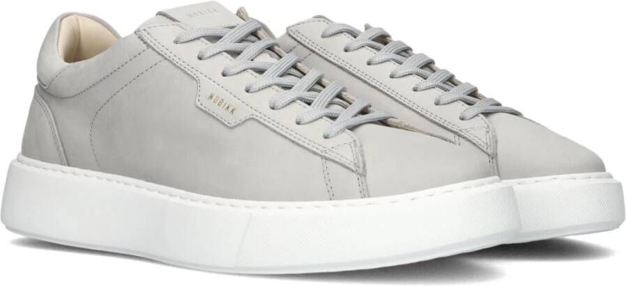 Nubikk Grijze Vince Tora Lage Sneakers Gray Heren