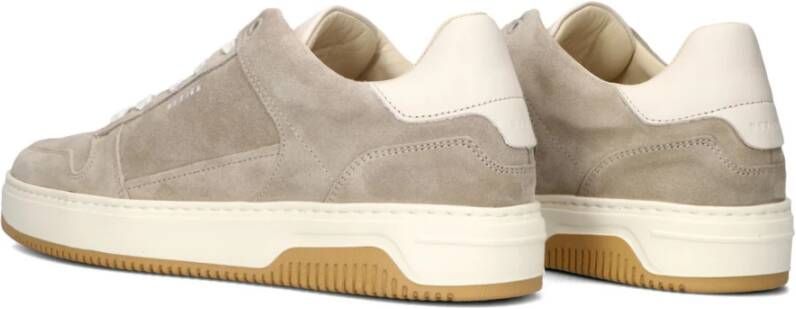 Nubikk Heren Beige Suède Sneakers Beige Heren