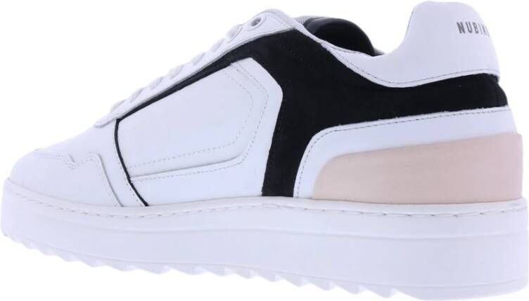 Nubikk Heren Cliff Cane Sneaker Wit White Heren