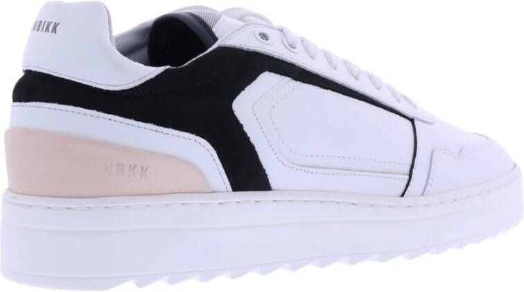 Nubikk Heren Cliff Cane Sneaker Wit White Heren