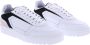 NUBIKK Lage Sneakers Heren Cliff Cane Maat: 41 Materiaal: Leer Kleur: Wit - Thumbnail 11