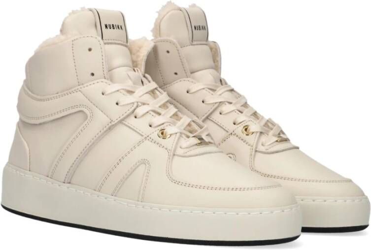 Nubikk Hoge Top Basketbalschoenen White Dames