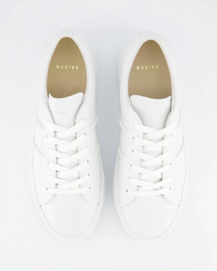 Nubikk Jagger Morris Heren Stijlvolle Schoenen White Heren