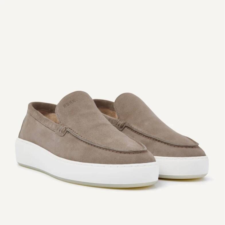 Nubikk Jiro Mio Loafers voor Heren Beige Heren