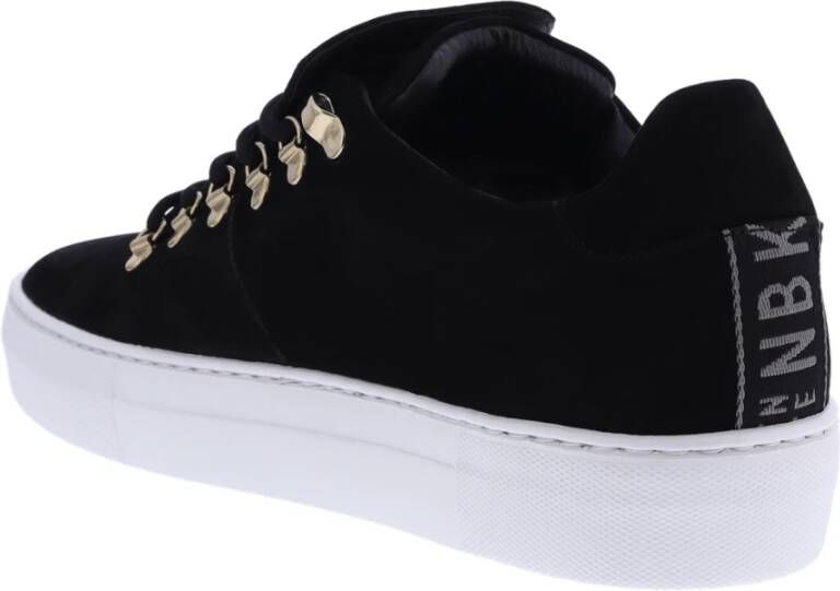 Nubikk Klassieke Zwarte Sneaker Black Heren