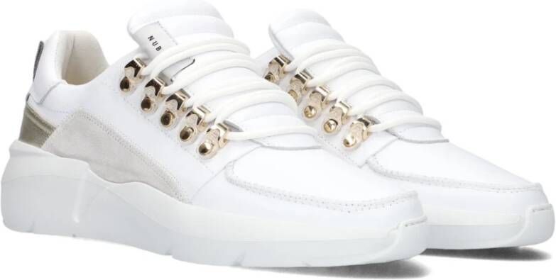 Nubikk Lage Dames Sneakers Roque Roman White Dames