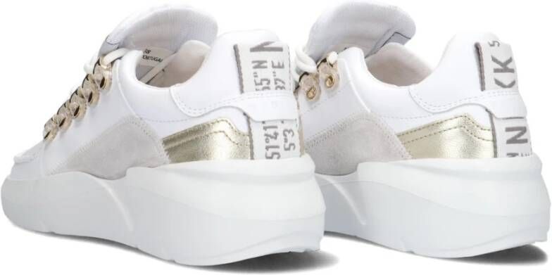 Nubikk Lage Dames Sneakers Roque Roman White Dames