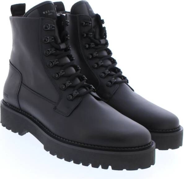 Nubikk Logan Harbour Heren Stijlvolle Schoenen Black Heren