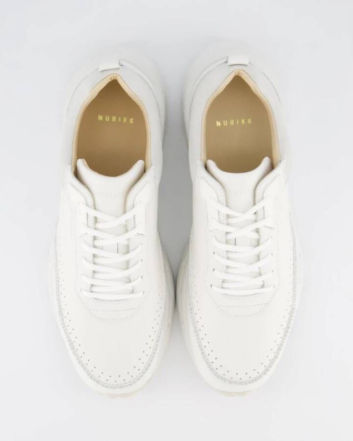 Nubikk Reese Witte Sneaker White Heren