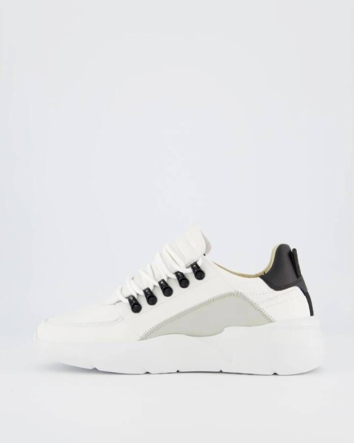 Nubikk Roque Roman Sneaker Wit Zwart White Heren