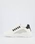 Nubikk Roque Roman Men White Black Leather Lage sneakers - Thumbnail 7