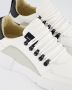 Nubikk Roque Roman Men White Black Leather Lage sneakers - Thumbnail 15