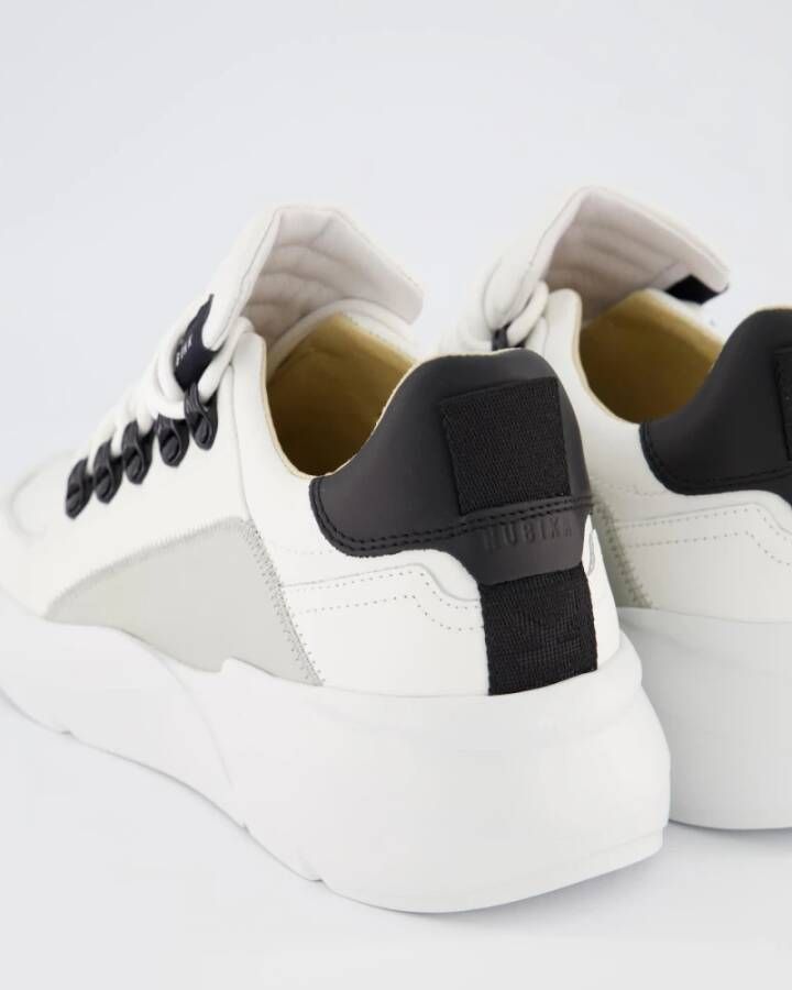 Nubikk Roque Roman Sneaker Wit Zwart White Heren