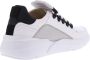 Nubikk Roque Roman Men White Black Leather Lage sneakers - Thumbnail 10