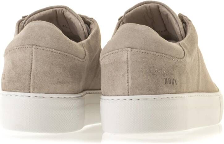 Nubikk Premium Suede Jagger Pure Sneakers Beige Heren