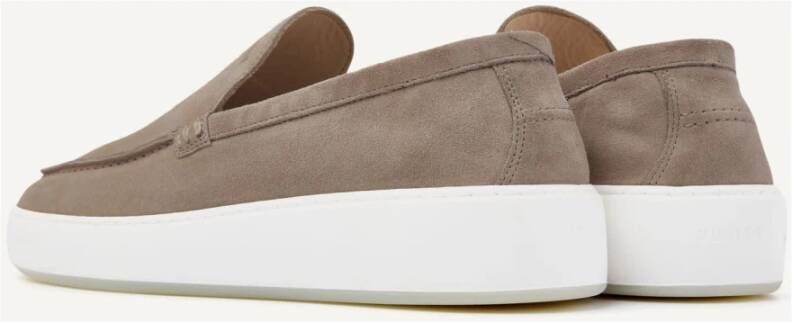 Nubikk Stijlvolle Sand Loafers Brown Heren