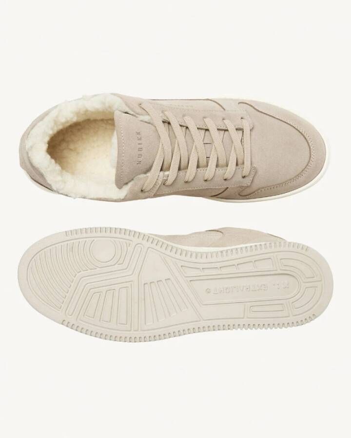 Nubikk Stijlvolle Sneakers Bask Beige Heren