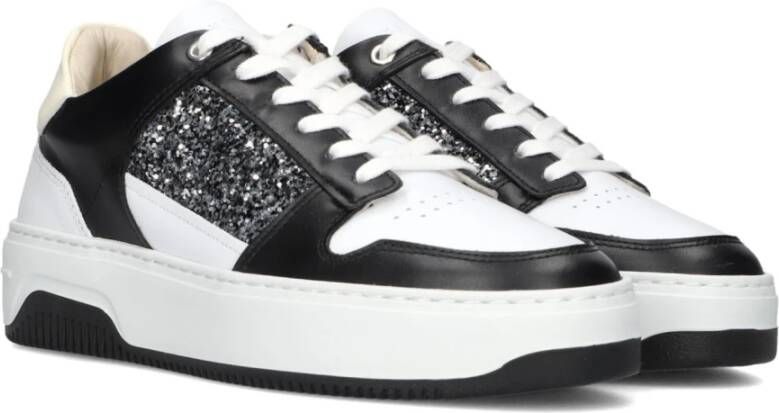 Nubikk Witte Court Sneakers voor Dames White Dames