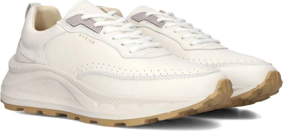 Nubikk Witte lage sneakers Oberon Reese White Dames