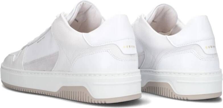 Nubikk Witte Lage Top Court Sneakers White Heren