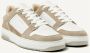 Nubikk Witte Leren Court Sneakers Beige Heren - Thumbnail 2