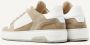 Nubikk Witte Leren Court Sneakers Beige Heren - Thumbnail 3