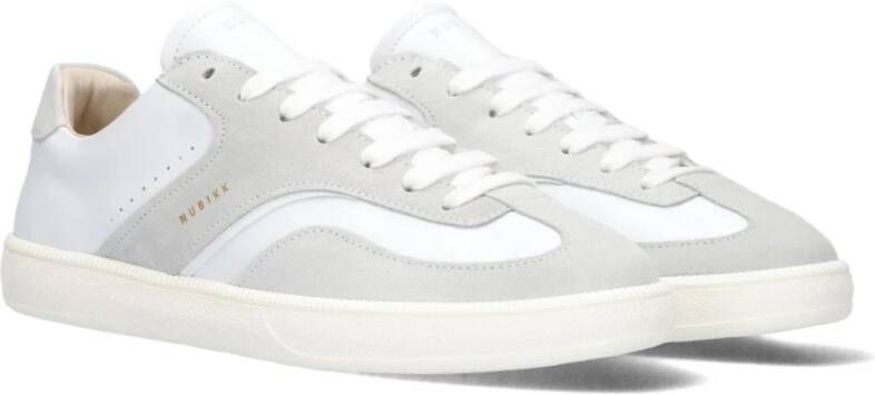 Nubikk Witte Leren Lage Sneakers White Dames