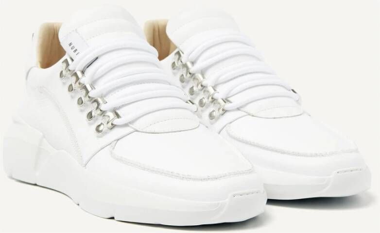 Nubikk Witte Romeinse Sneakers White Heren